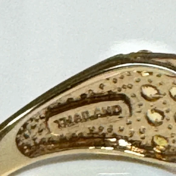 Rare Ametrine and Yellow Sapphire Ring - Picture 5 of 11